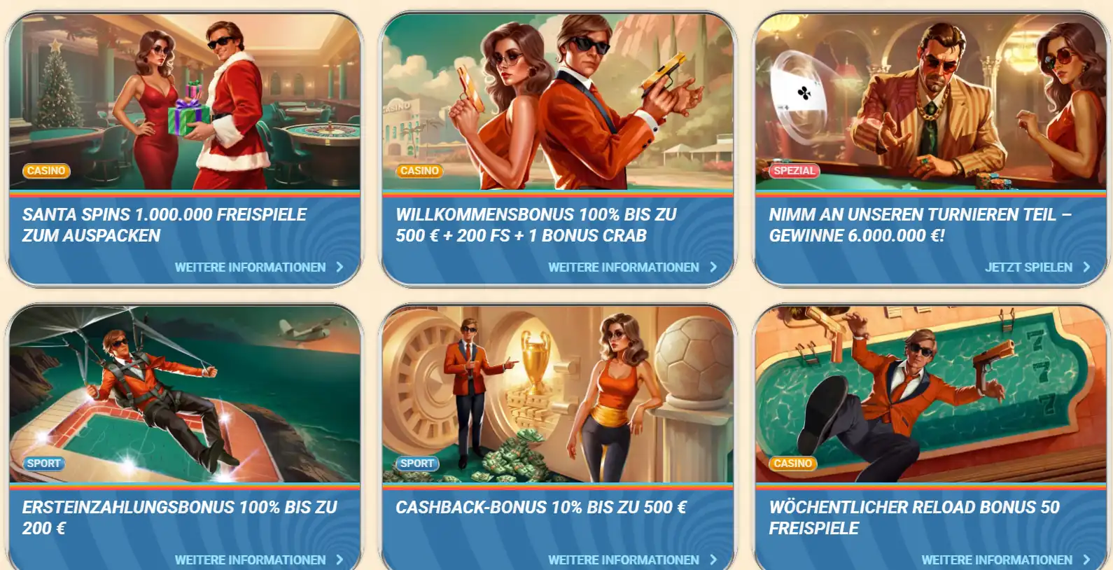 Vegasino Casino-Boni